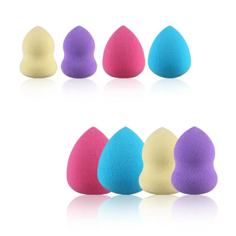 4pcs Makeup Foundation Sponge Cosmetic puff Blender Blending Puff Flawless Powder Smooth Beauty Cosmetic makeup tools PY7 SM6