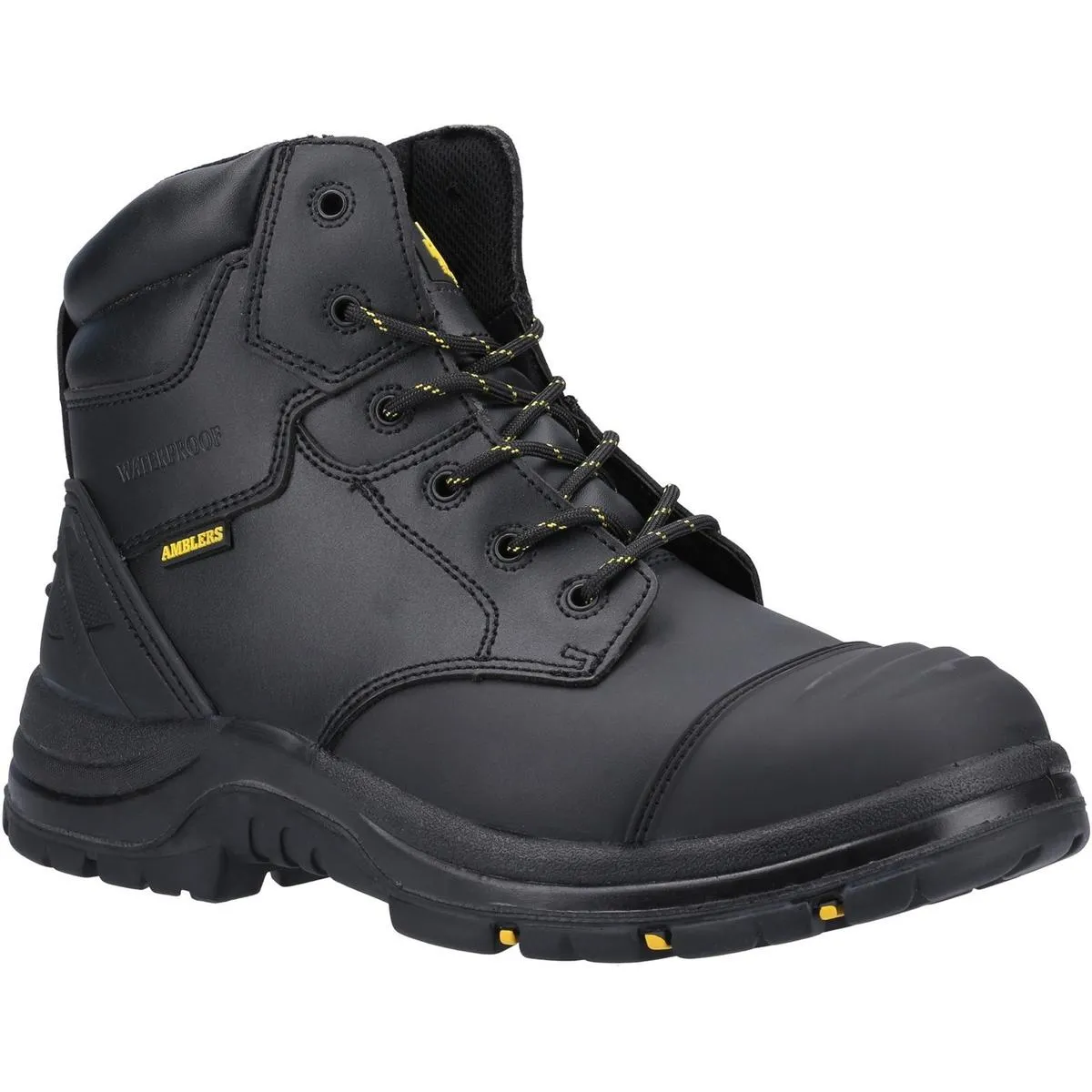 Amblers Safety AS305C Winsford Lace Up Metal Free Waterproof Safety Boot Black