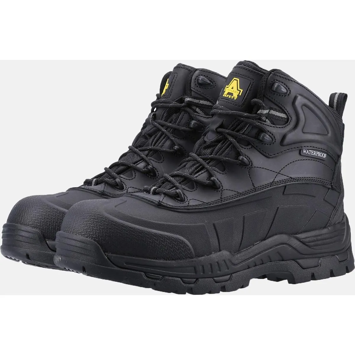 Amblers Safety FS430 Hybrid Waterproof Non-Metal Safety Boot Black