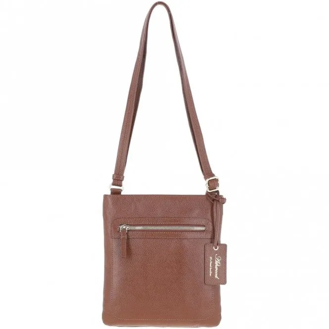 Ashwood Leather Crossbody Bag Tan: CB-3 (63014)