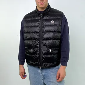 Black y2ks Moncler Puffer Jacket Coat Gilet (XXL)