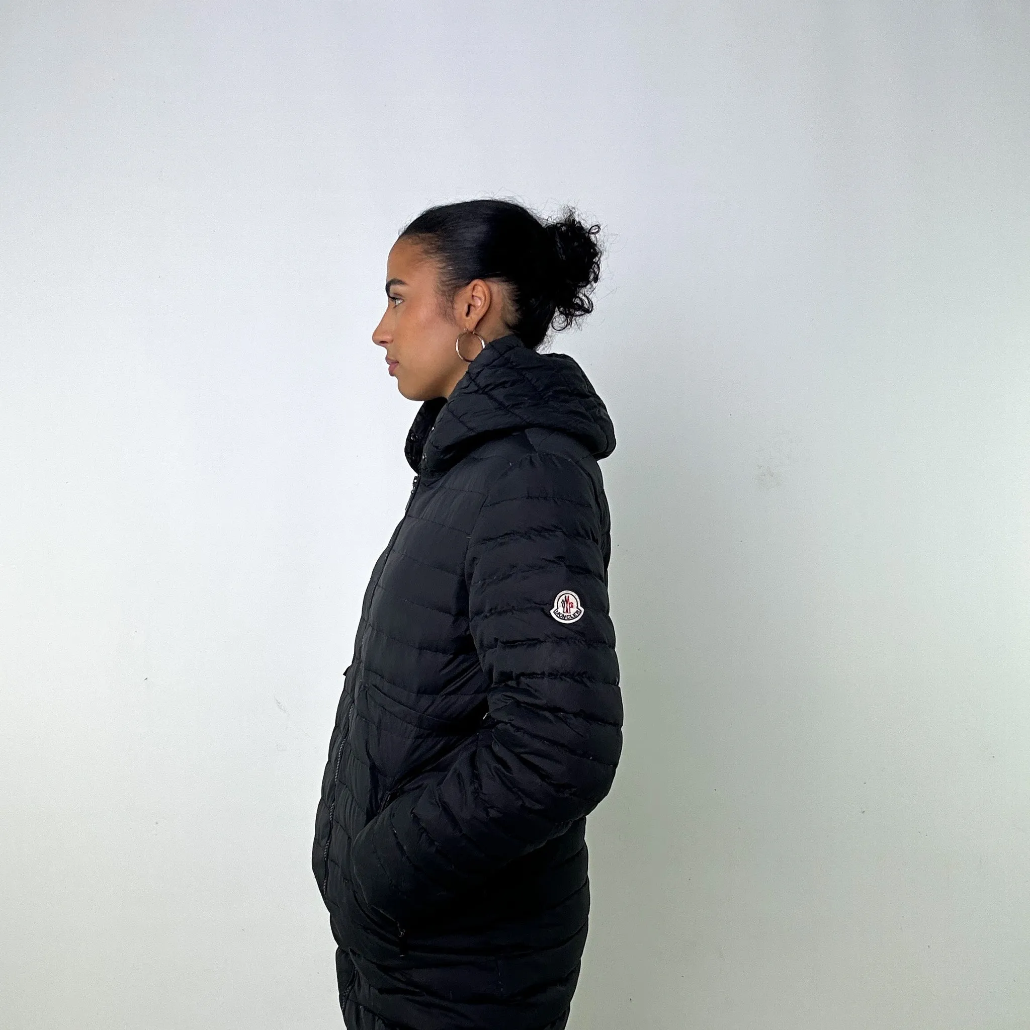 Black y2ks Moncler Puffer Jacket Coat (L)