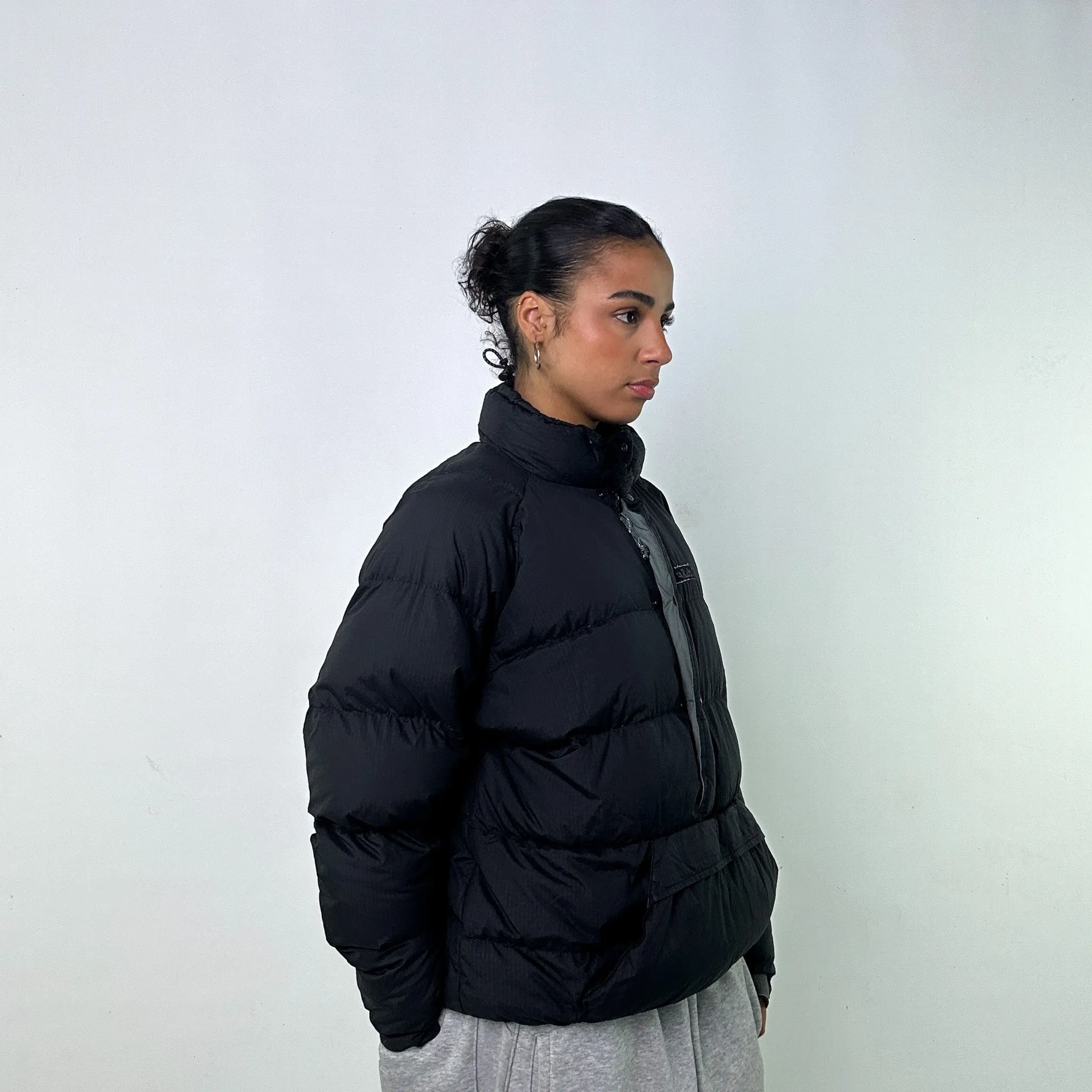 Black y2ks Rab Pullover Puffer Jacket Coat (L)