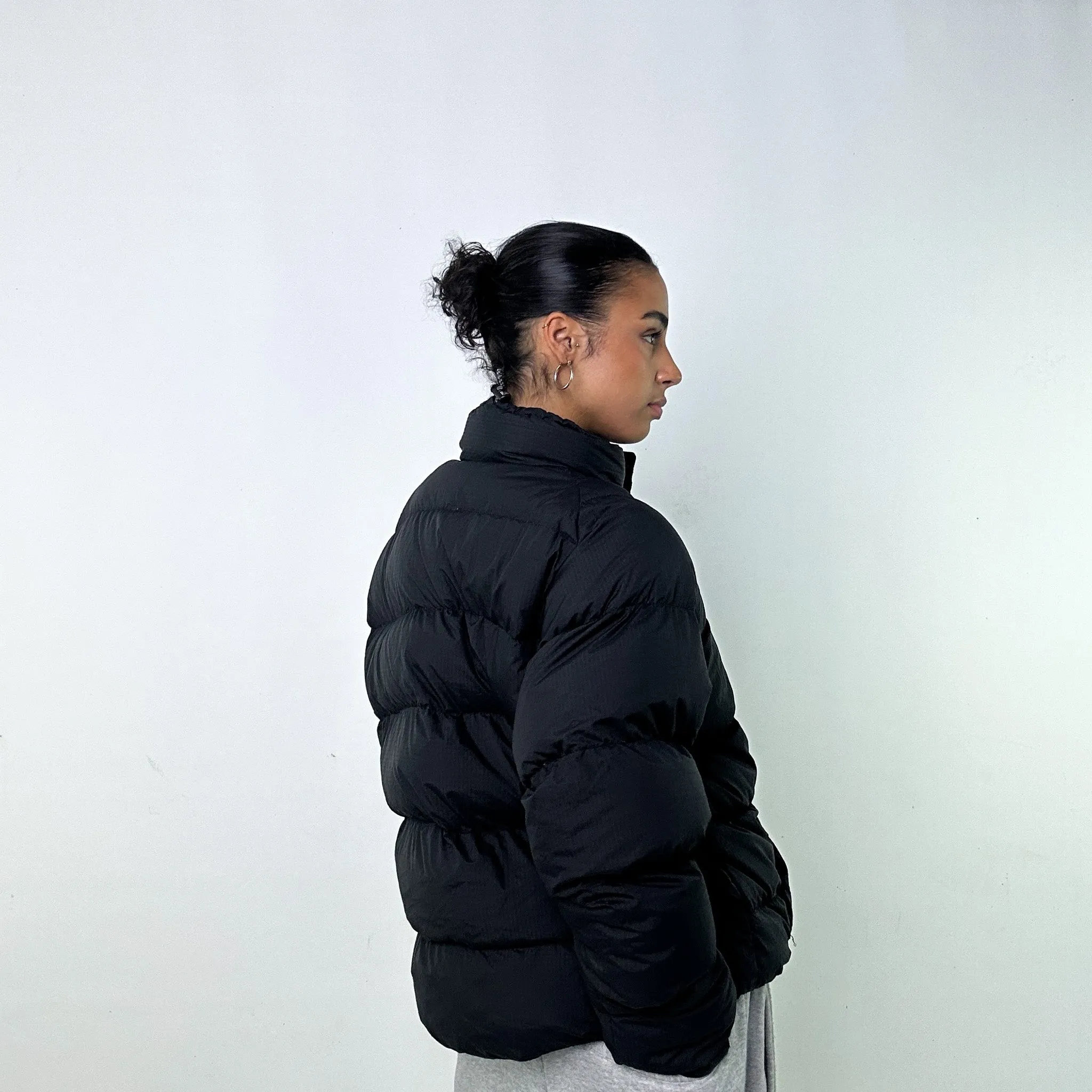 Black y2ks Rab Pullover Puffer Jacket Coat (L)