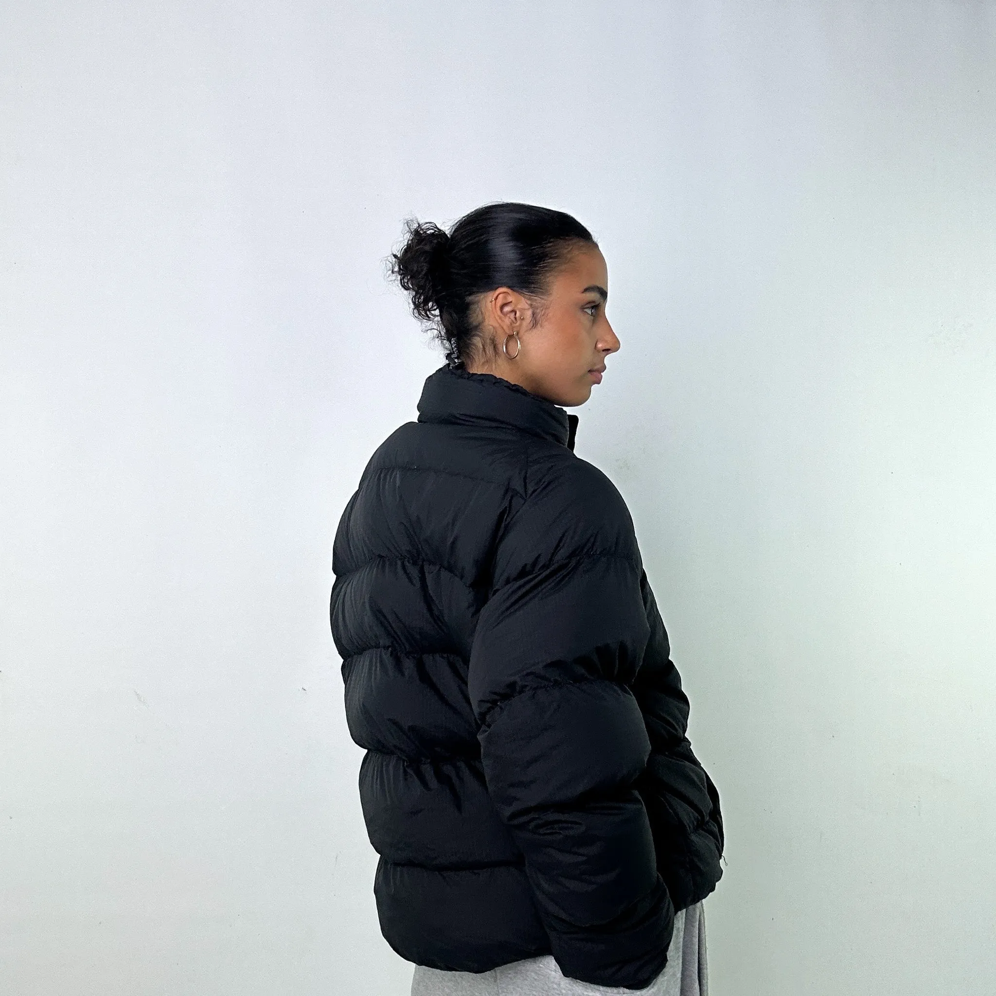 Black y2ks Rab Pullover Puffer Jacket Coat (L)