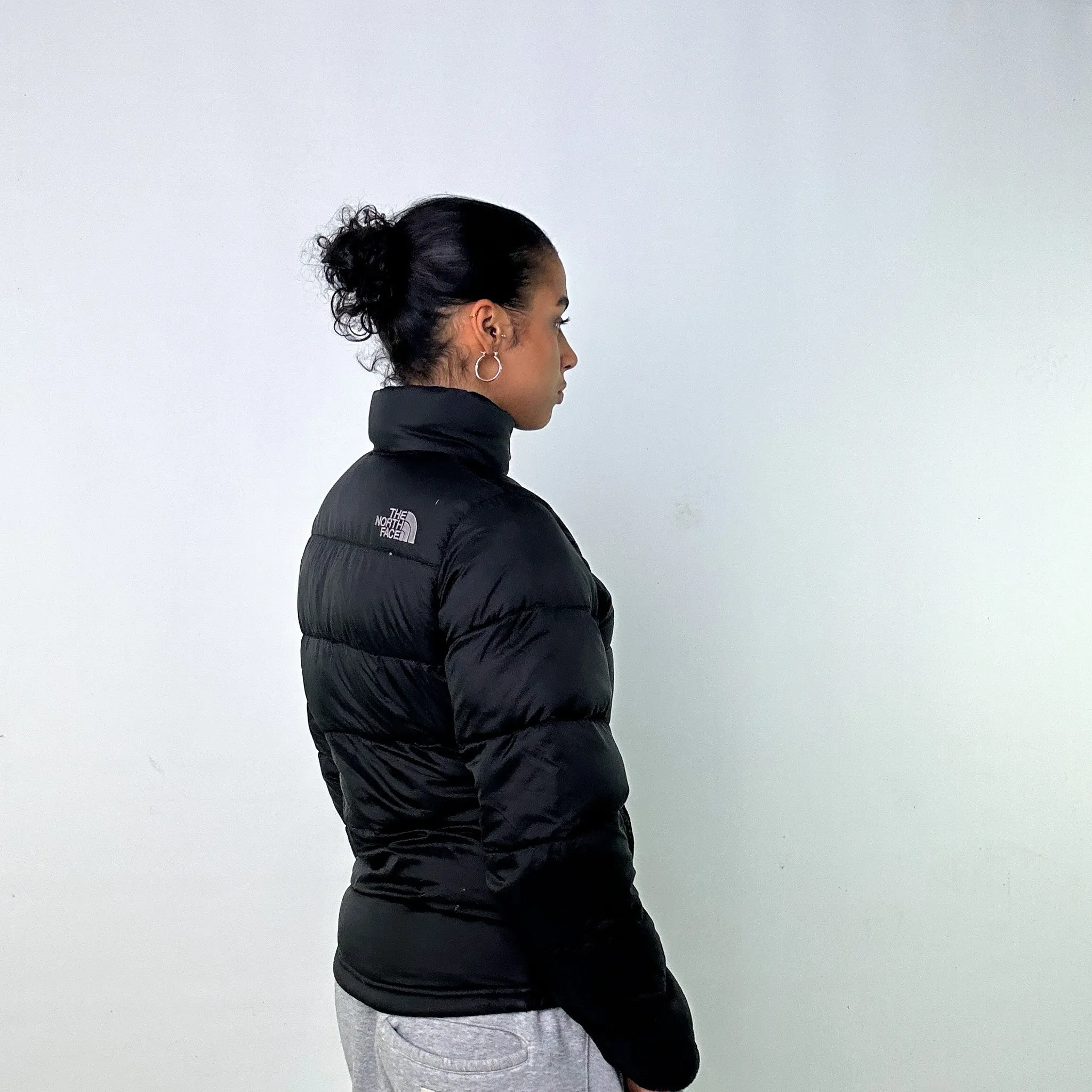 Black y2ks The North Face 550 Series Puffer Jacket Coat (S)