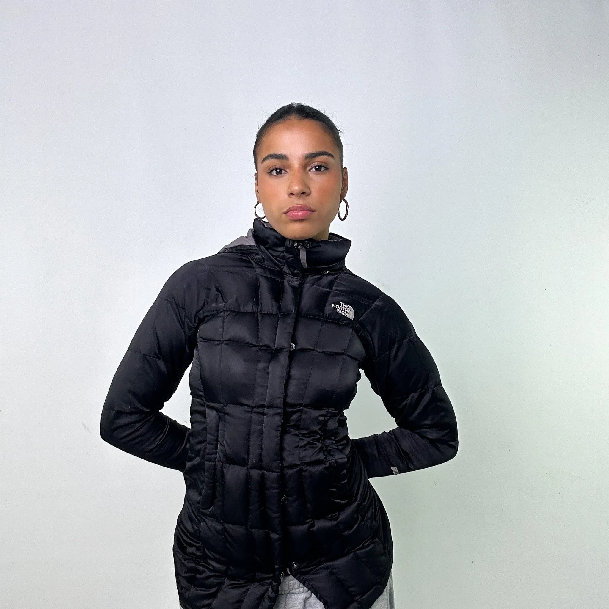 Black y2ks The North Face 600 Series Puffer Jacket Coat (XS)