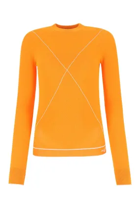 Bottega Veneta Orange Viscose Blend Sweater