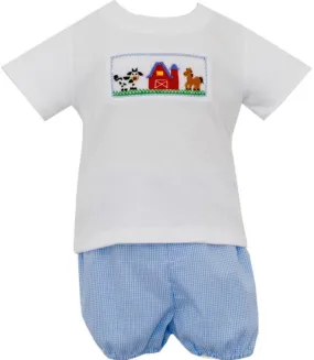 Boys Farm Diaper Set