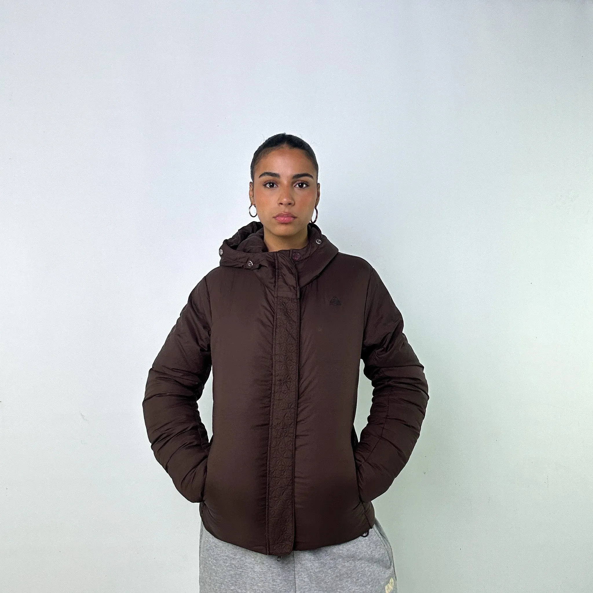 Brown 90s NIKE ACG Puffer Jacket Coat (L)