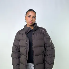 Brown y2ks Moncler Puffer Jacket Coat (L)