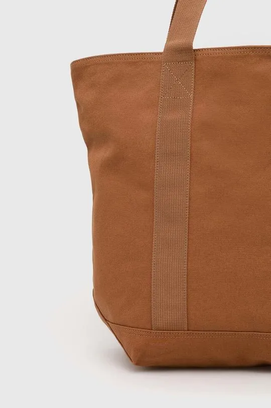 Carhartt WIP cotton handbag Canvas Tote brown color I033102.HZ02