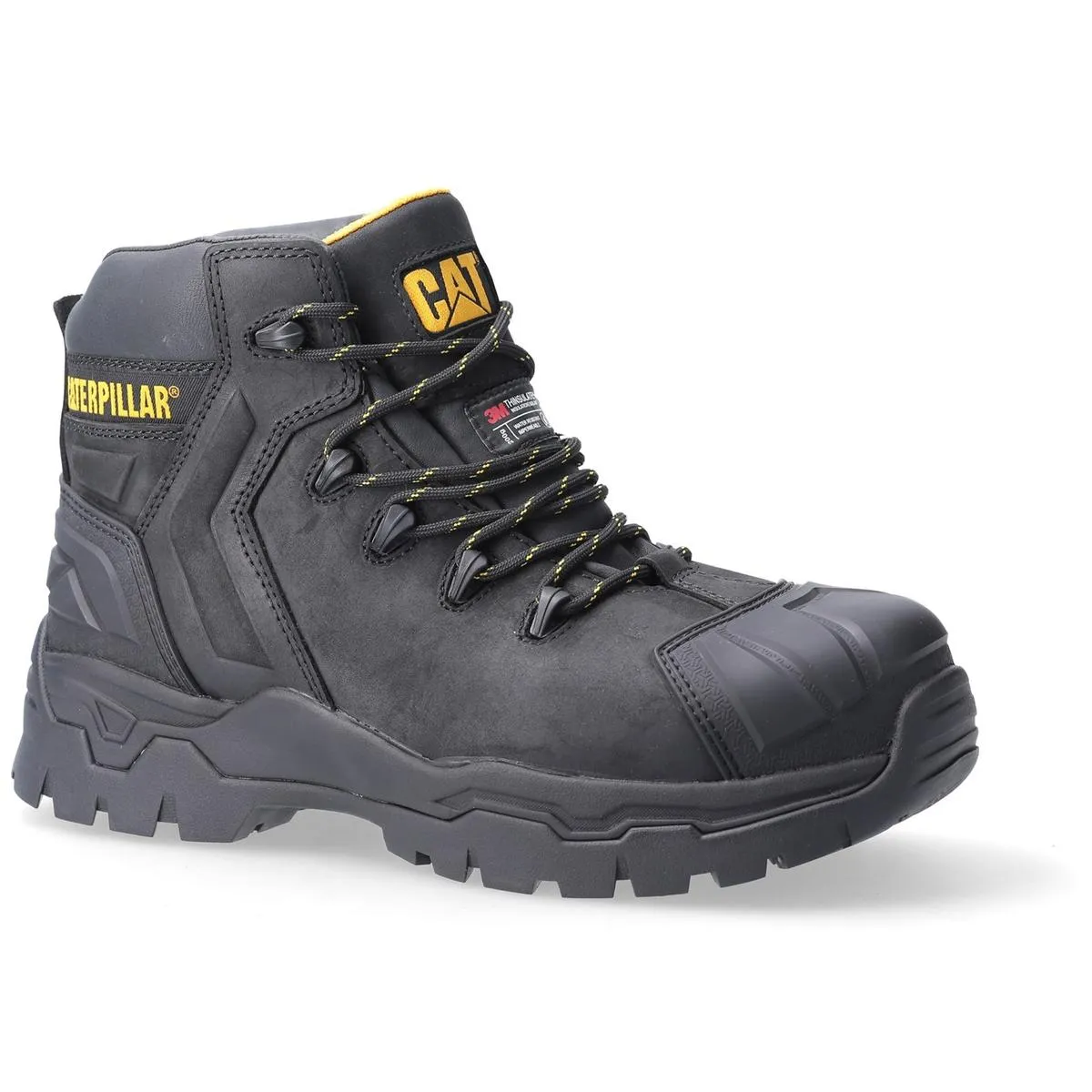 Caterpillar Everett S3 WP Safety Boot Black