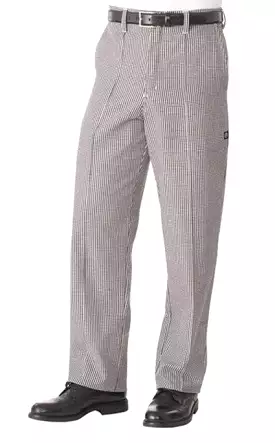 Chef Works Basic Chef Pants: Small Check