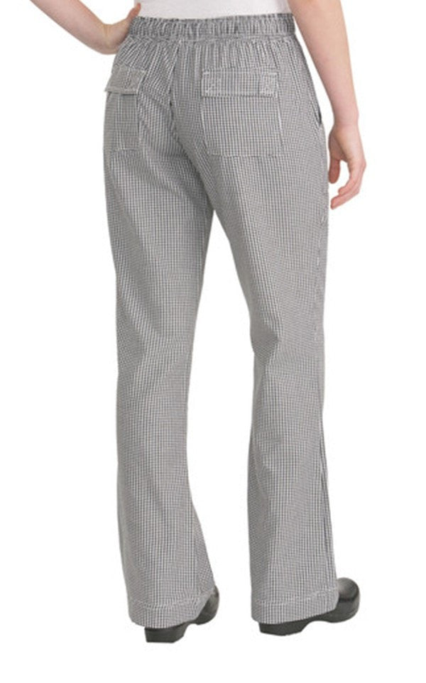 Chef Works Women's Small Check Pants