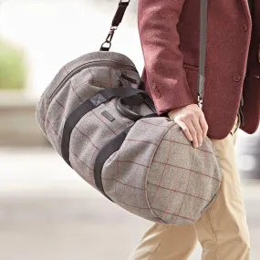 Clark Duffel Bag in Grey Tweed by Baekgaard