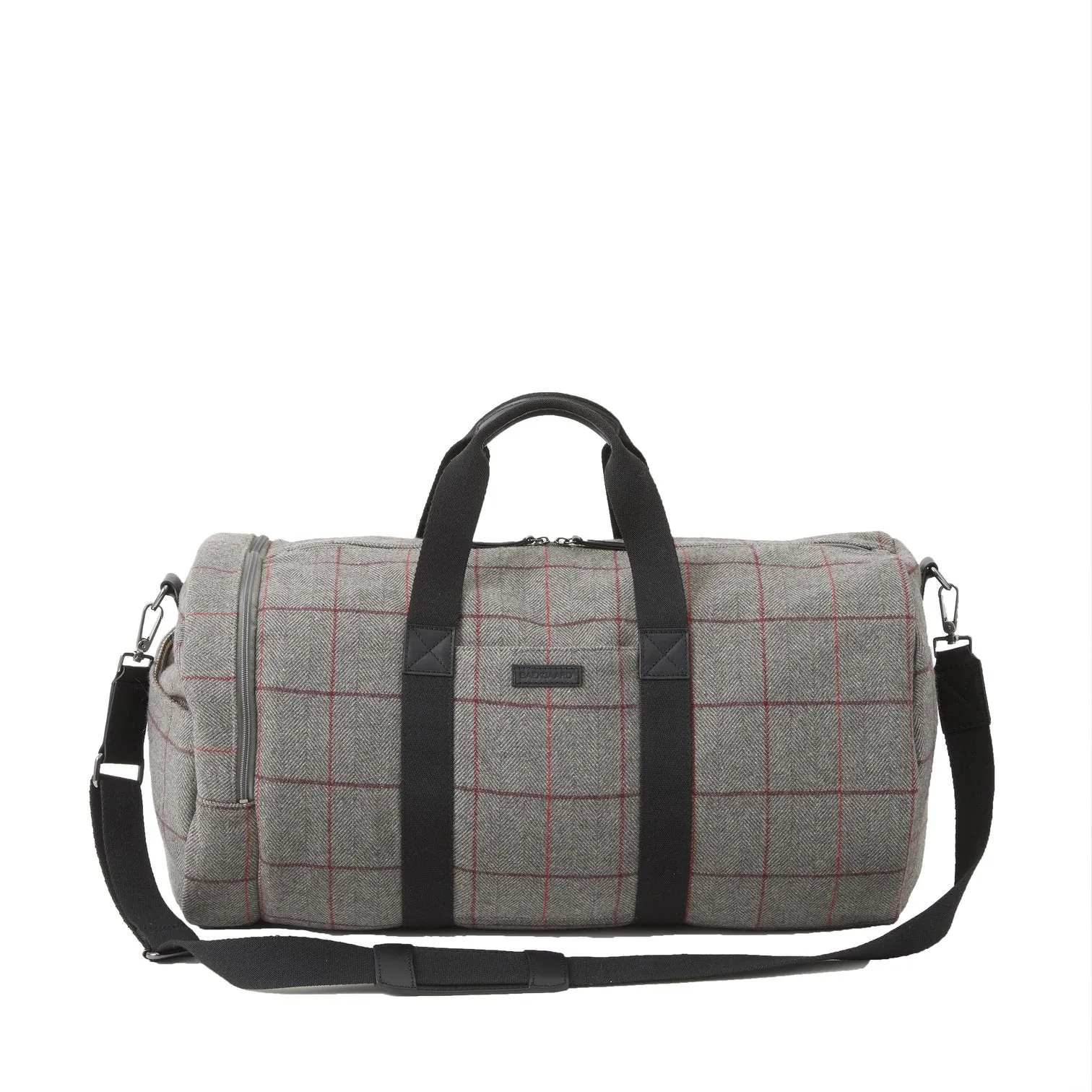 Clark Duffel Bag in Grey Tweed by Baekgaard