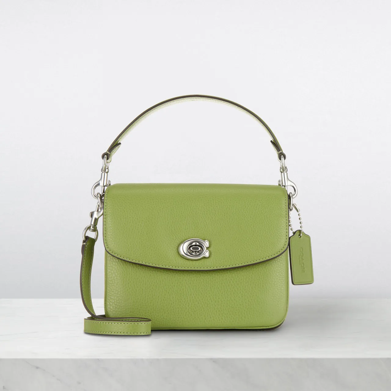 COACH Cassie 19 Crossbody Bag - Dark Lime