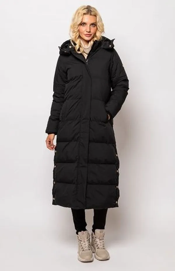 coat Heavy Tools Netra - Black - women´s