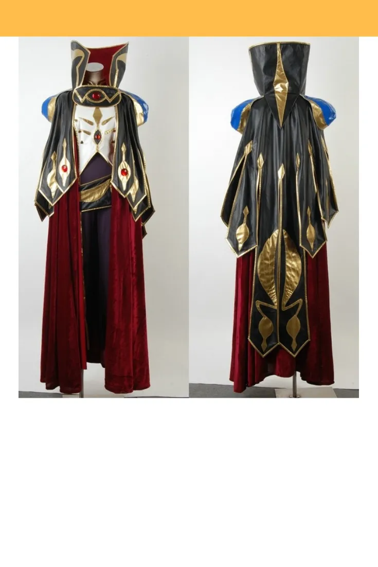 Code Geass R2 Suzaku Knight of Zero Cosplay Costume