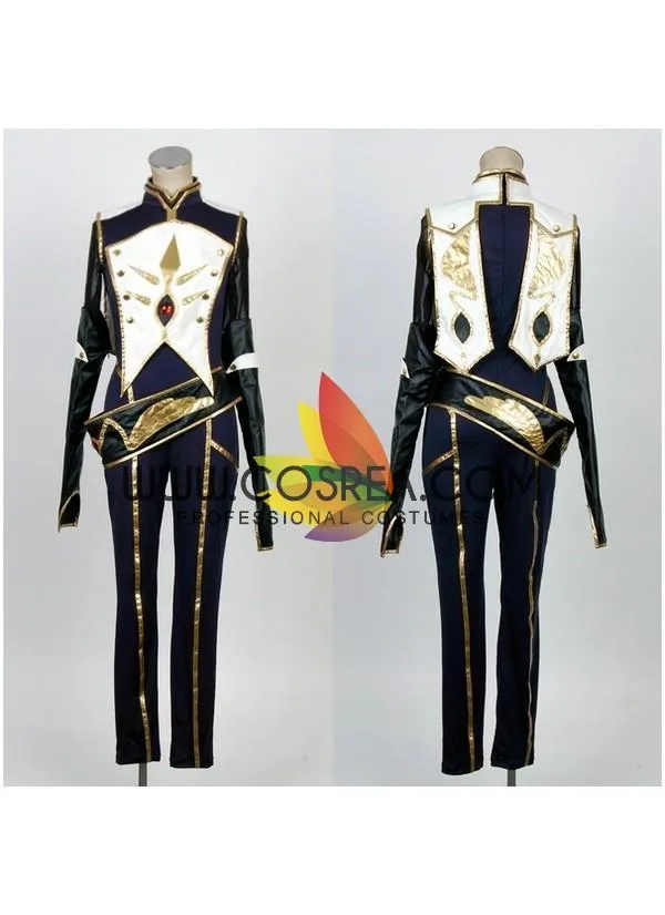 Code Geass R2 Suzaku Knight of Zero Cosplay Costume