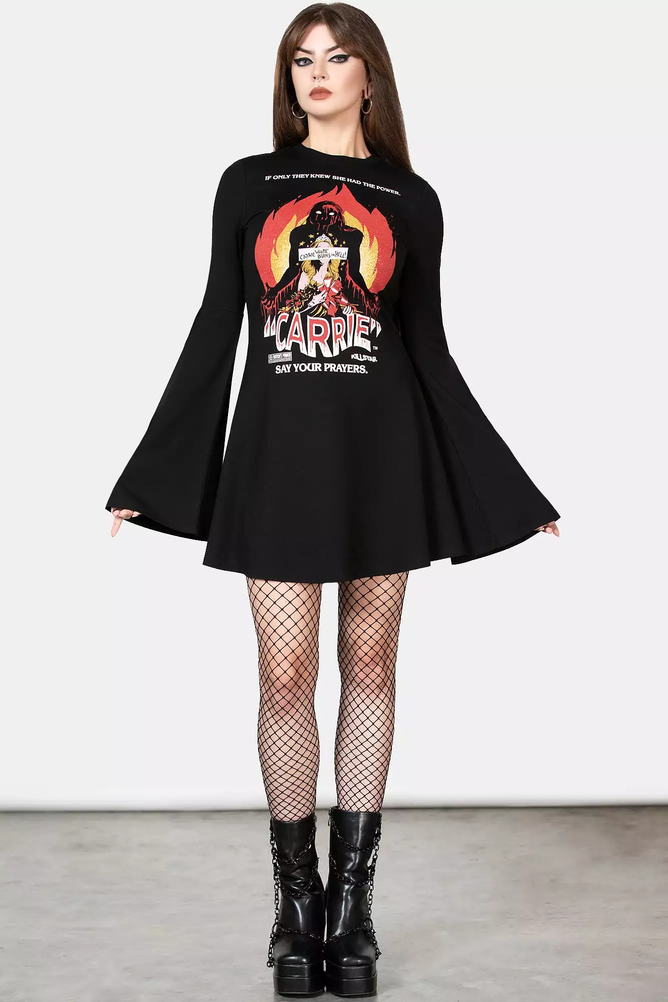 Creepy Carrie Skater Dress