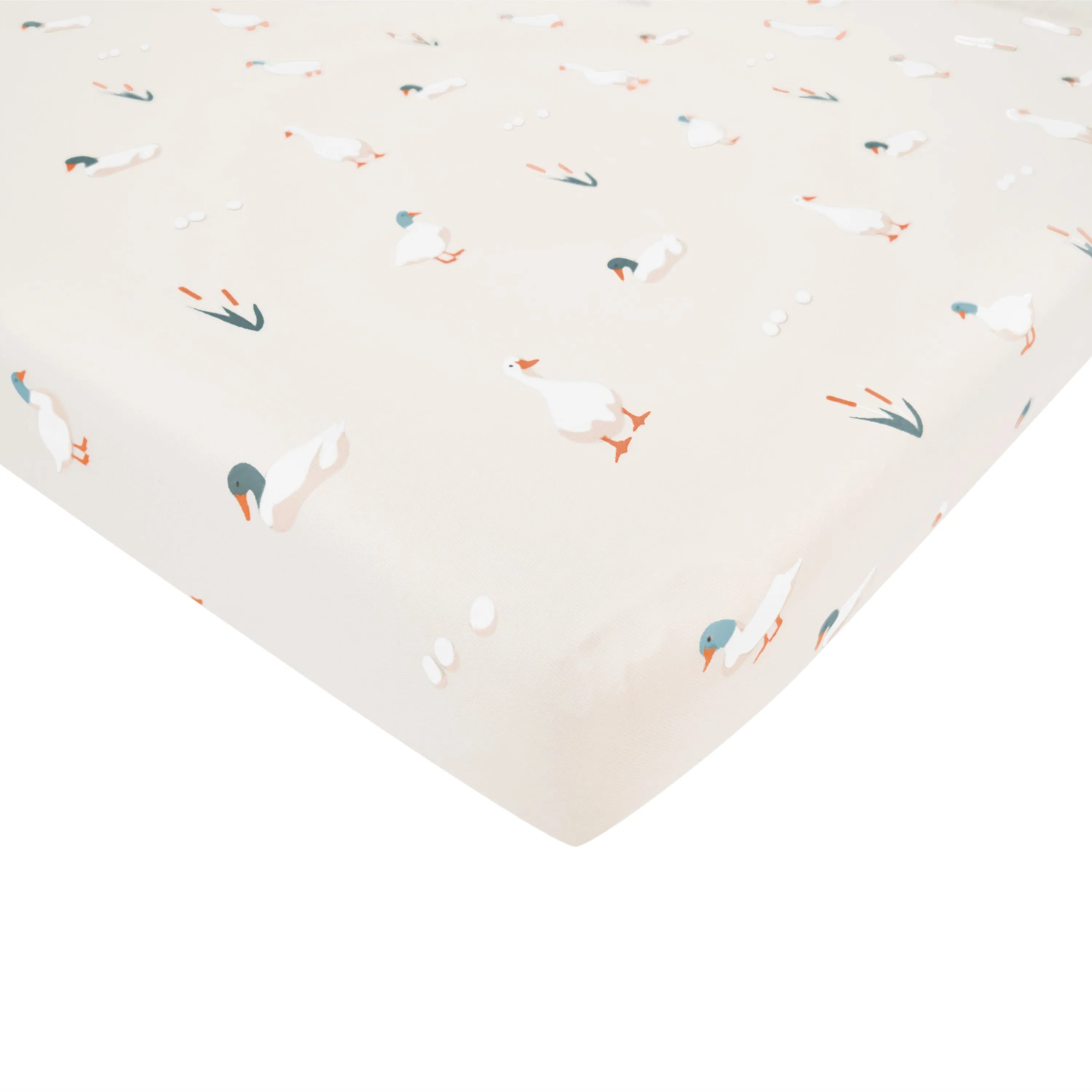 Crib Sheet in Duck