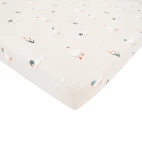 Crib Sheet in Duck