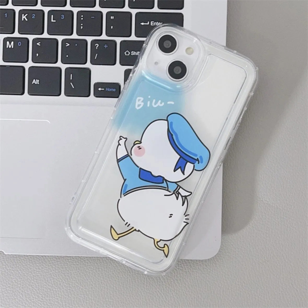 Cute Cartoon Duck Matching Phone Case