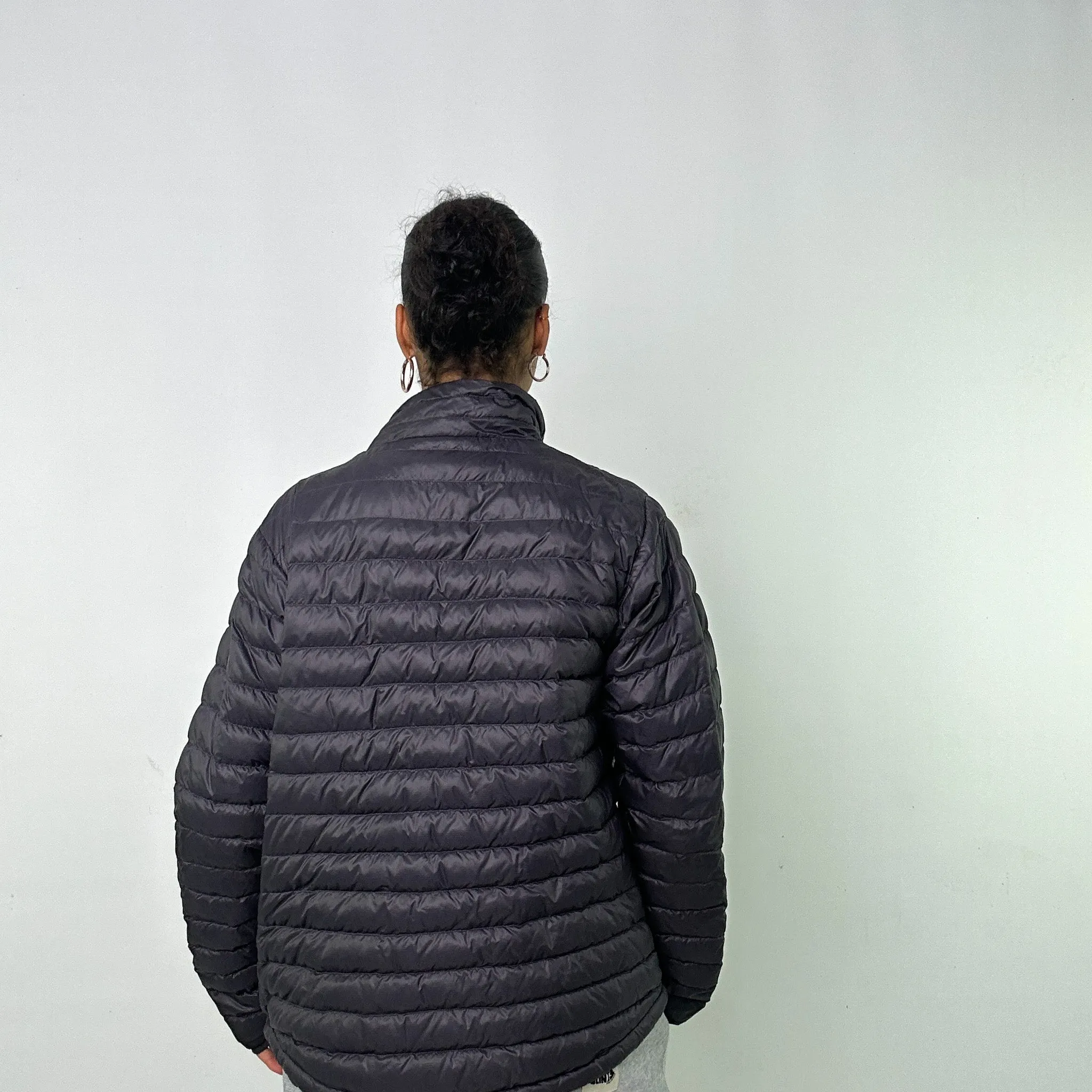 DARK GREY Y2KS RAB PUFFER JACKET COAT (