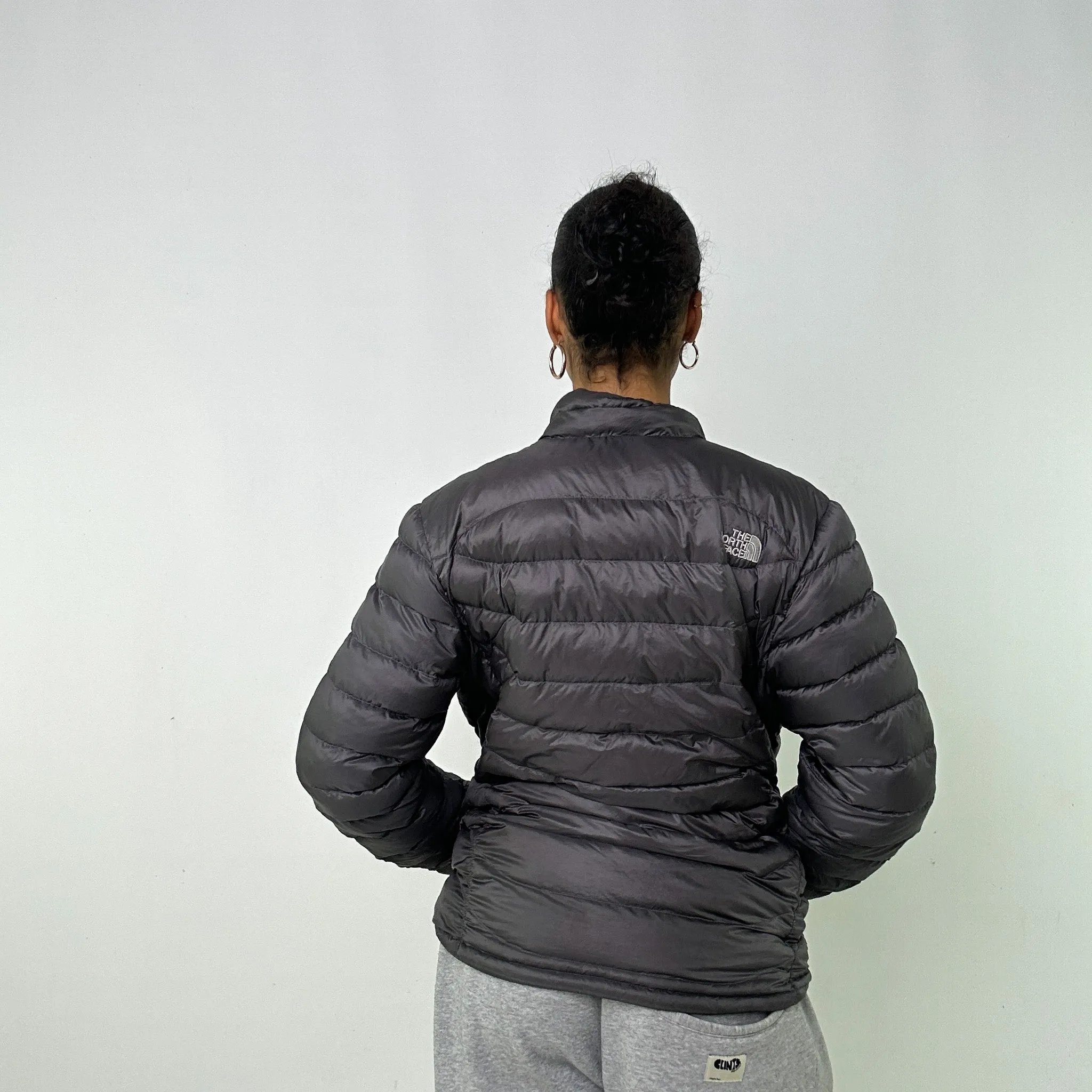 Dark Grey y2ks The North Face 700 Series Puffer Jacket Coat (L)