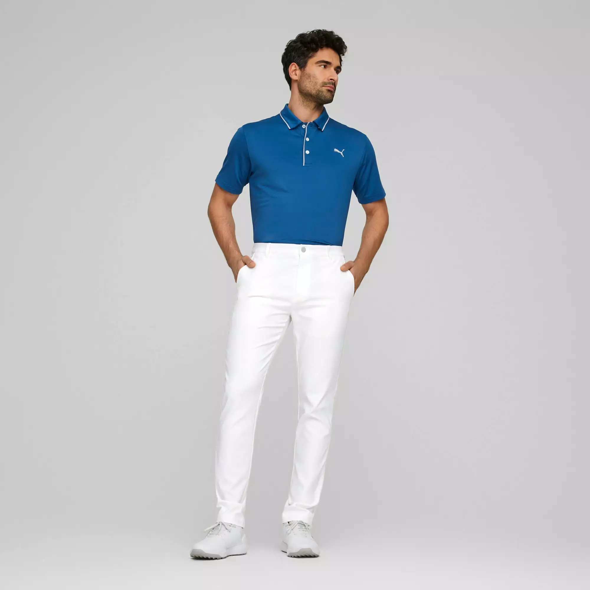 Dealer Tailored Golf Pants | White Glow