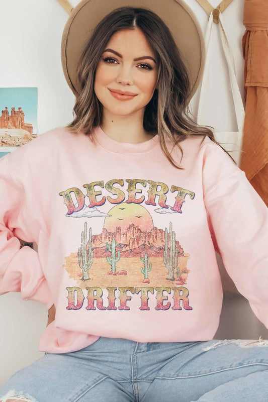 DESERT DRIFTER GRAPHIC SWEATSHIRT