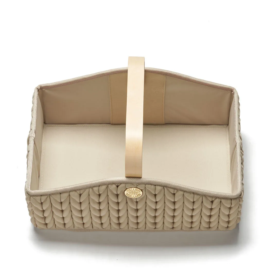 Diaper Caddy Beige