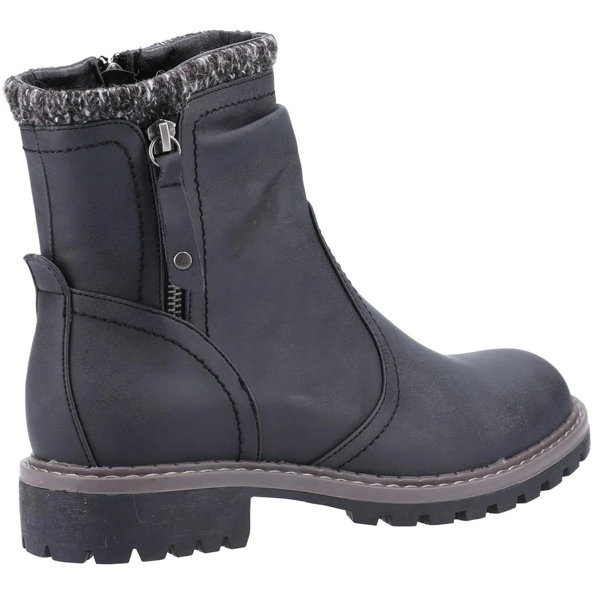 Divaz Niki Fleece Lined Boot Black