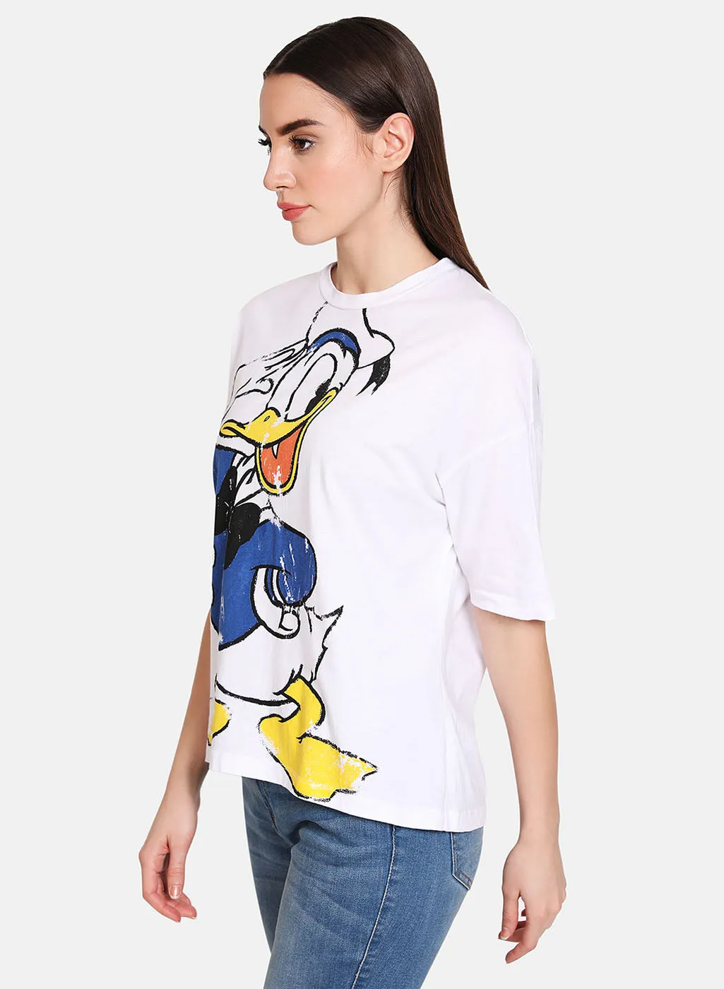 Donald Duck Disney Printed T-Shirt