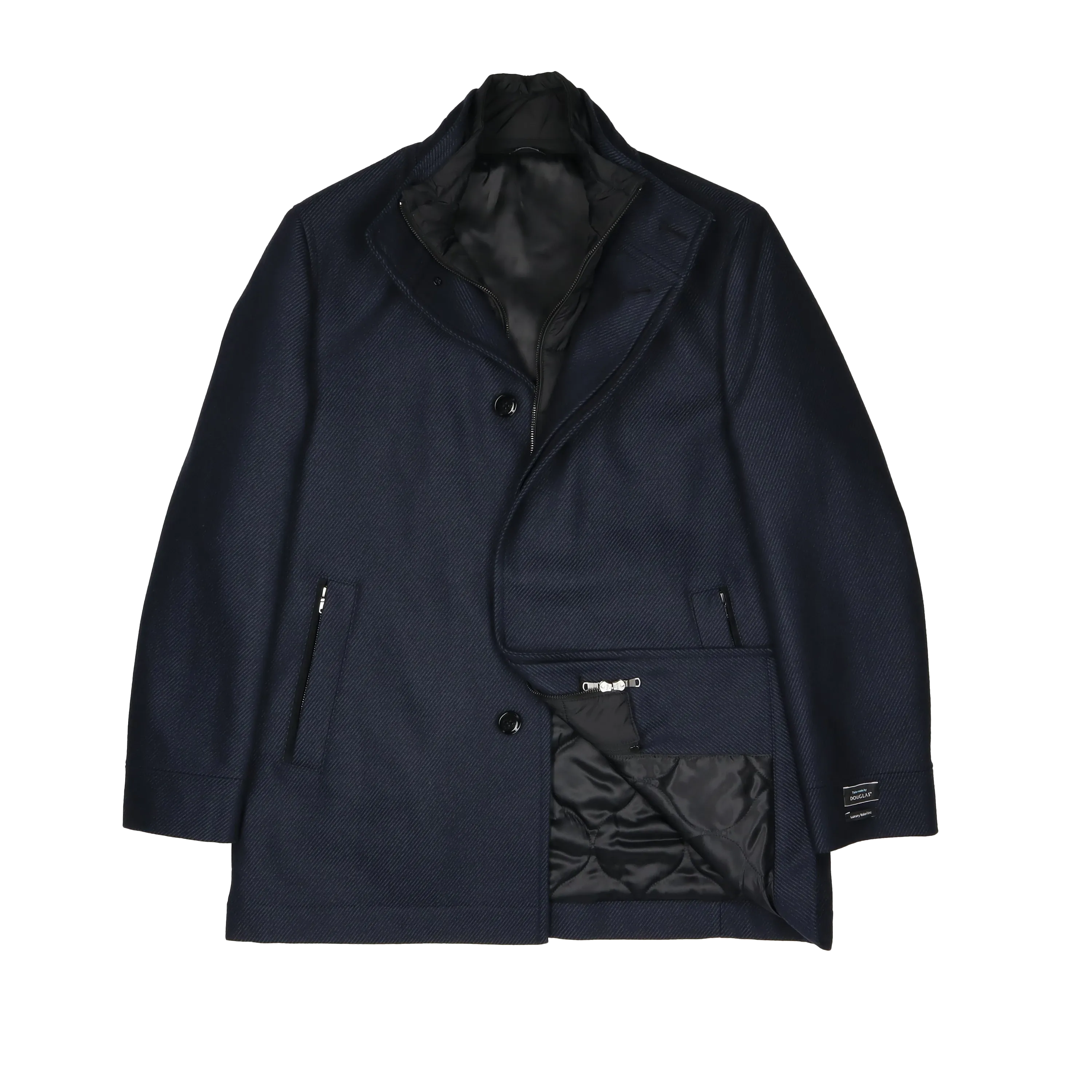 Douglas Wool Car Coat