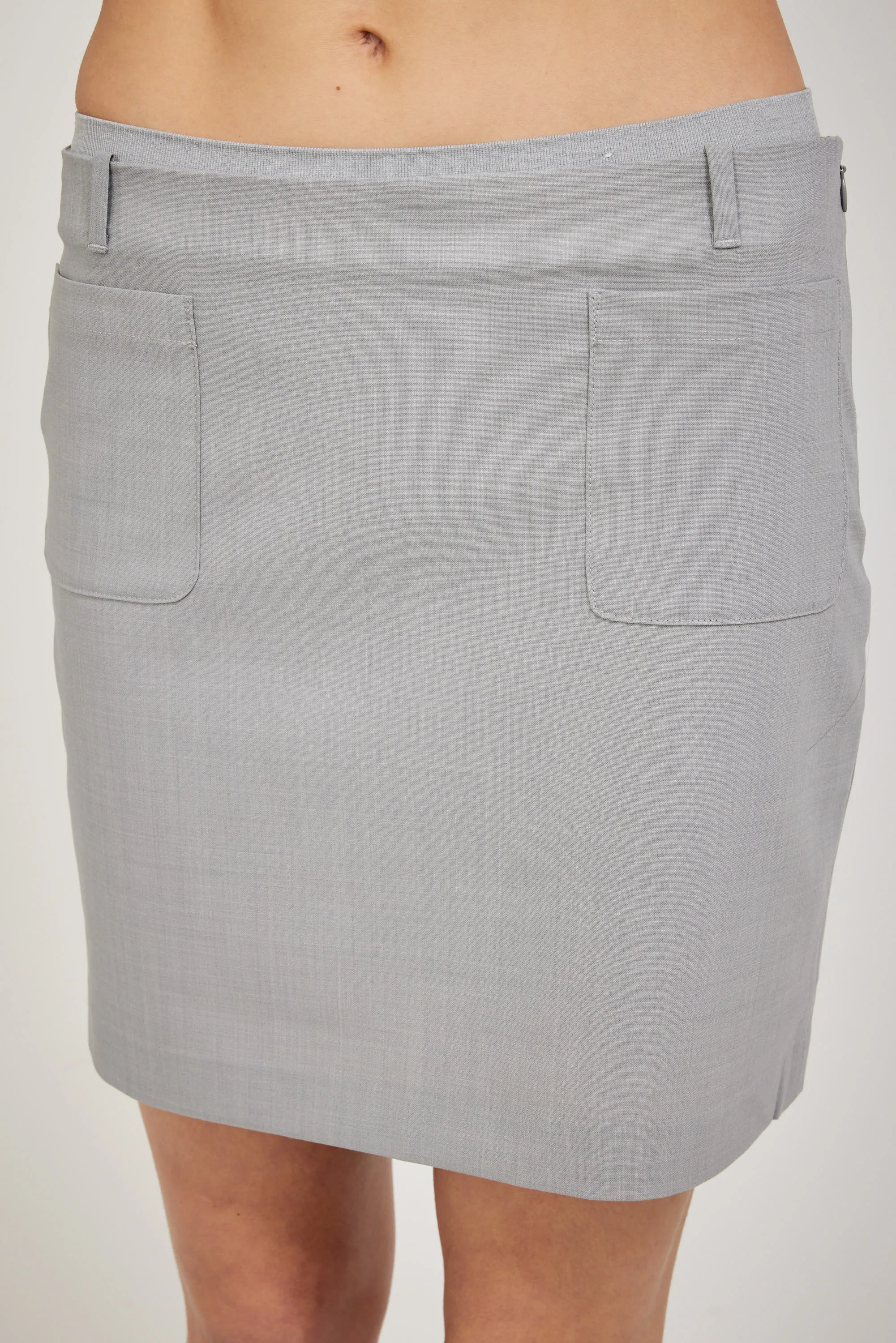 Eddo Skirt Light Grey