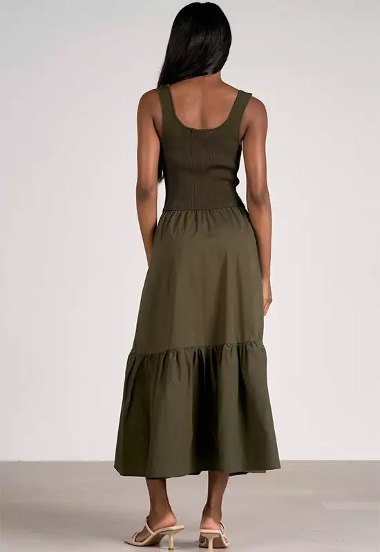 Elan - Rhodes Dress Olive