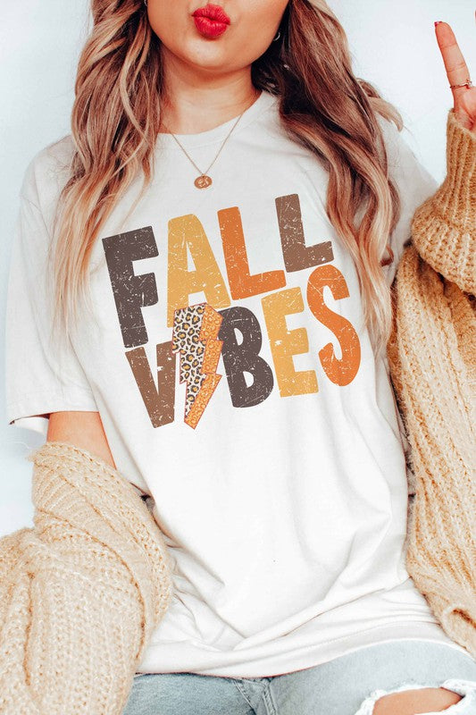 FALL VIBES GRAPHIC TEE PLUS SIZE