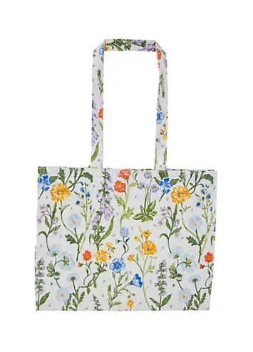 Finch & Flower Medium Shoulder PVC Shopper Bag by Ulster Weavers | Look Again