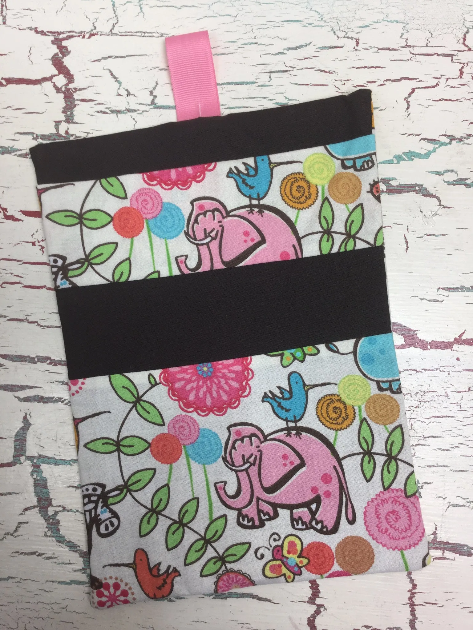 Floral Jungle Diaper/Wipee Case