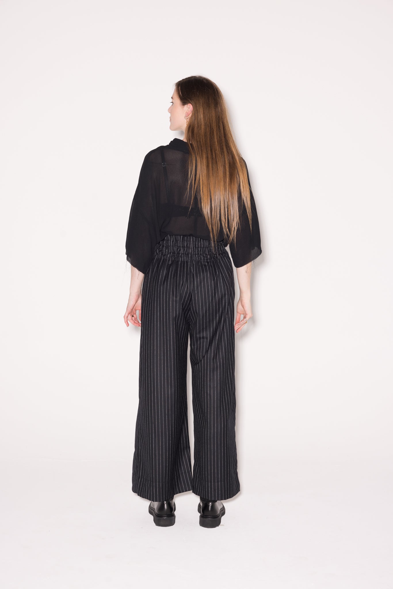 Flow Pant | Black Pinstripe