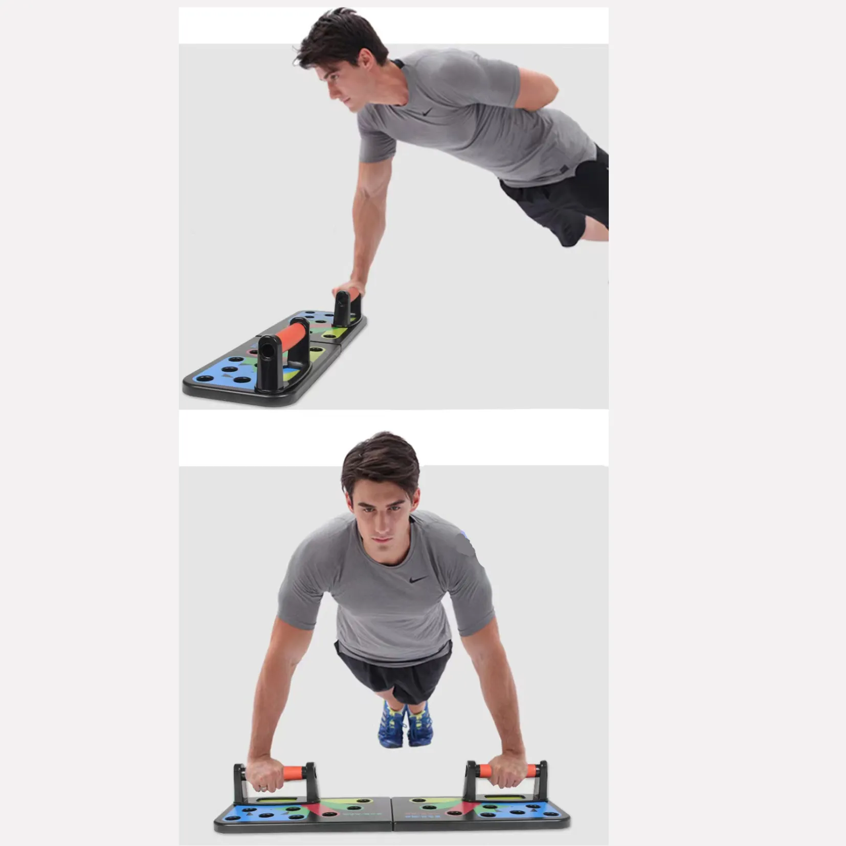 Foldable Push Up Board | Fitness Workout Train | Gym Exercise Pushup Stands