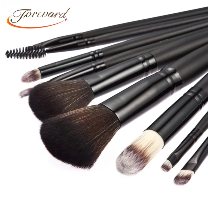 Forward 9 PCS Professional Make up Brushes Foundation Cosmetic Brushes Powder Lipsticks Shadows Make Up Tool Kit