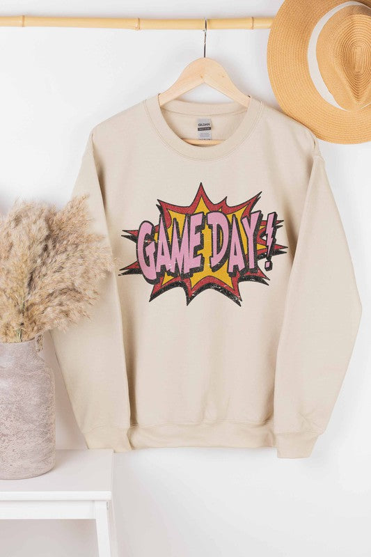 GAME DAY SWEATSHIRT PLUS SIZE