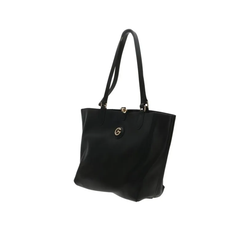 Gattinoni BINTD8156 WZTM80 S Borsa Donna Shopping Teodosia Reversibile Nero