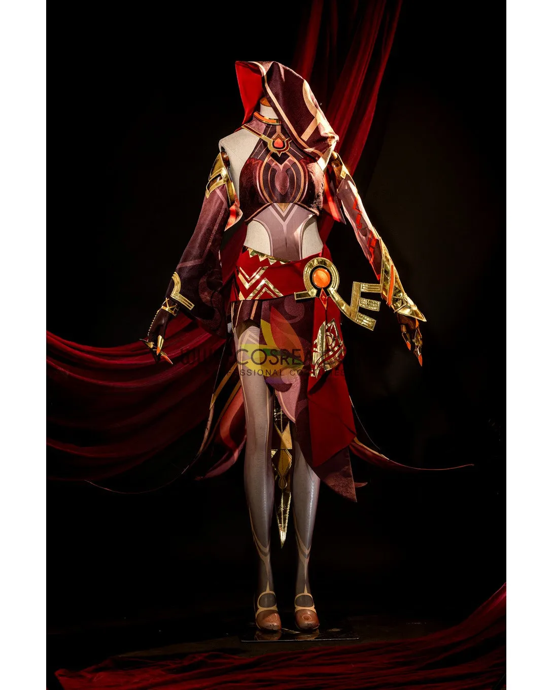 Genshin Impact Eremite Scorching Loremaster Standard Size Only Cosplay Costume