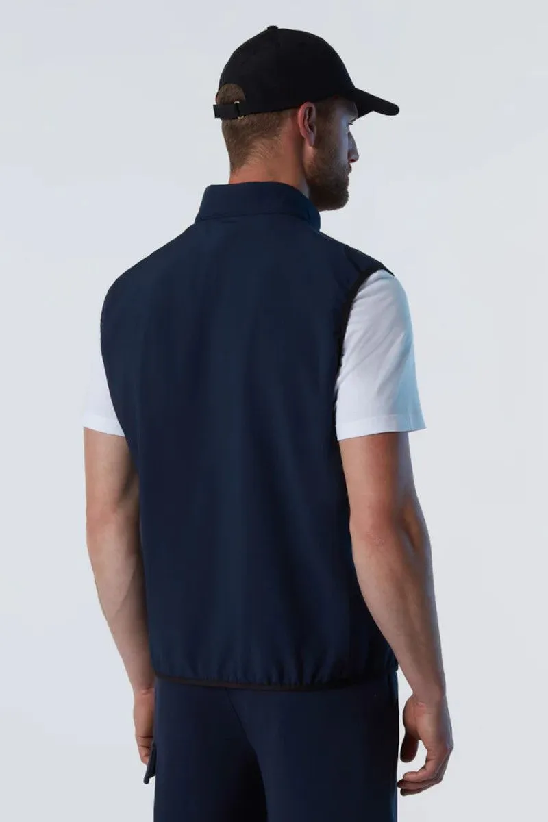 Gilet Utility uomo Blu