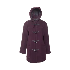 Gloverall Style 435 Duffle Coat in Burgundy